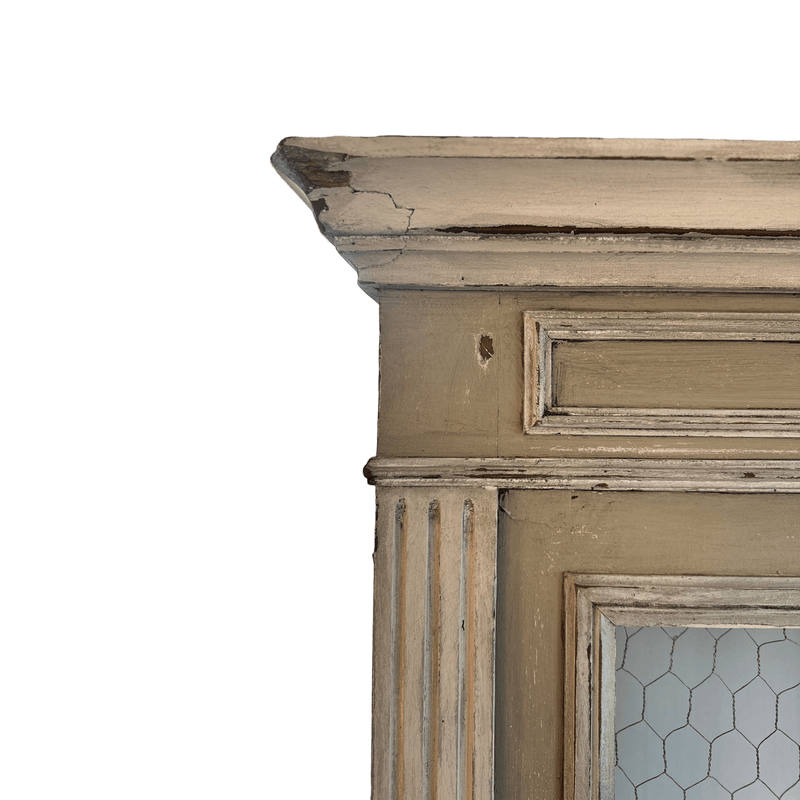 Antique French Pantry Cupboard ArmoireVintage Frog