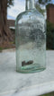 Cox & Malin Ltd Antique Aqua Glass Bottle - Vintage Glass Bottle