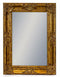 Antique Style Gold Rectangular Traditional Bevel edged Wall MirrorVintage FrogMirror