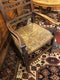 Early 20th Century Rocking Chair With Rush SeatVintage Frog