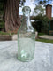 John Seddon, Gravel Hole Spa Antique Aqua Glass Bottle - Vintage Glass BottleVintage FrogBottle