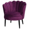 Purple Petal Side Occasional Cocktail Arm ChairVintage FrogChair