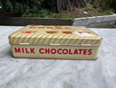 Vintage Chinese Milk Chocolate Empty Tin by BrightsVintage FrogTins