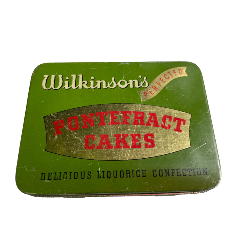 Wilkinson’s Pontefract Cakes – “the sweets that do you good” Vintage TinVintage FrogTins