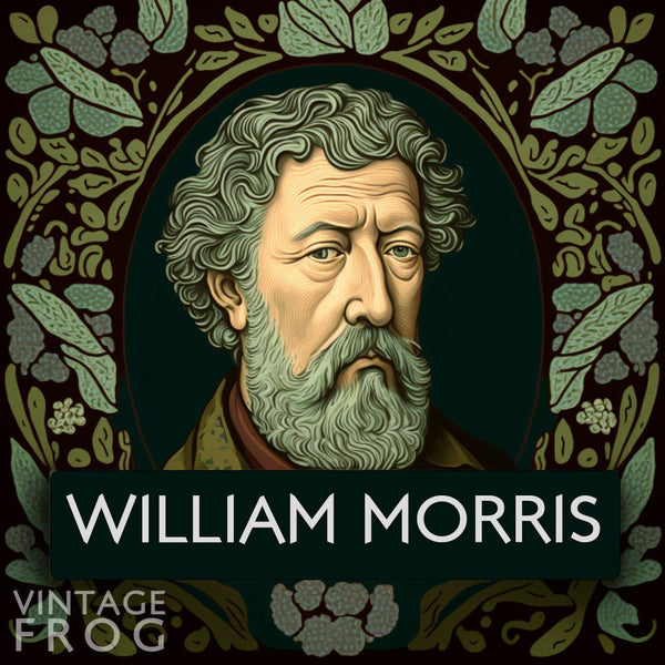 Discover the Timeless Beauty of William Morris: A Comprehensive Guide to His Life, Work, and Popular Patterns - Vintage Frog