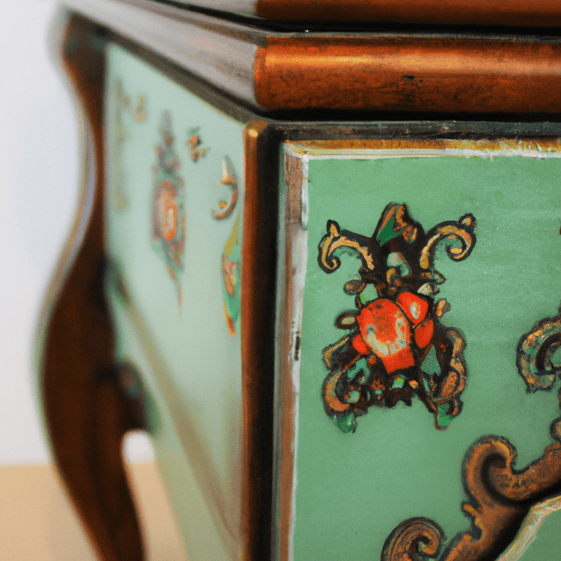 Antique painted furniture deals