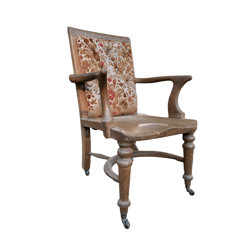 19th Century Library Office ChairVintage Frog