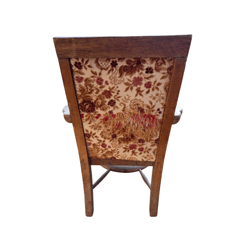 19th Century Library Office ChairVintage Frog