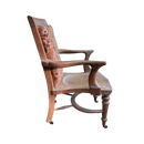 19th Century Library Office ChairVintage Frog