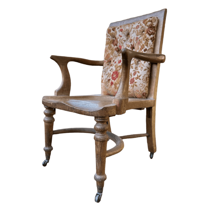 19th Century Library Office ChairVintage Frog