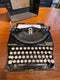 Vintage Remington Portable Compact Travel Typewriter in Case