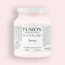 Peony, light pink Colour, 500ml Fusion Mineral Paint, eco-friendly easy to use, durable, furniture paint, available at Vintage Frog in Surrey, UK