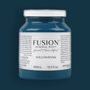 Willowbank, blue Colour, 500ml Fusion Mineral Paint, eco-friendly easy to use, durable, furniture paint, available at Vintage Frog in Surrey, UK