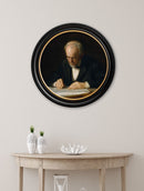 c-1882-the-writing-master-thomas-eakins-round-frame-HomeDecorPrints-Wall-Art-framed-picture-quality-prints-surrey-uk Vintage Frog, Surrey, UK