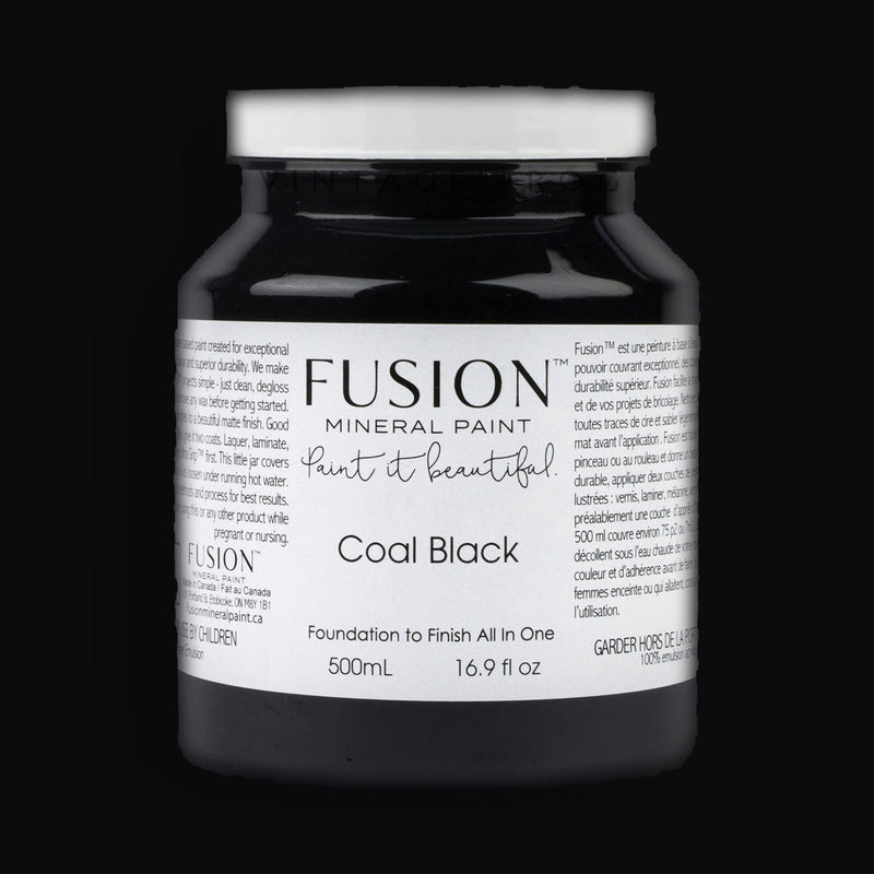 Coal Black, Fusion Mineral PaintFusion™Paint
