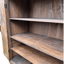 Huge Asian Hardwood Kitchen Larder Shelving Cabinet Dresser With Double Hinged DoorsVintage Frog