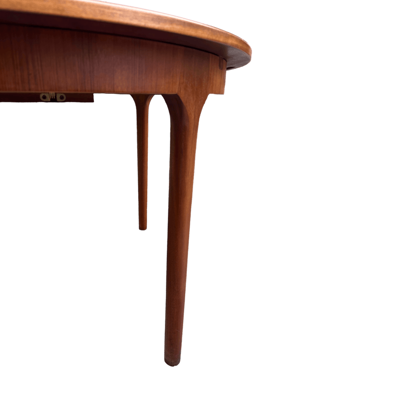 McIntosh Teak Extending Dining Table And 4 Chair Tuck Under Set 1960s Mid CenturyVintage Frog