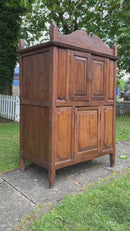 Antique Asian Hardwood Storage Cabinet Cupboard Dresser