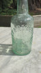 Ilkley Brewery Antique Clear Aqua Glass Bottle - Glass Bottle