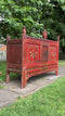 Early 20th Century Oriental Hand Painted Tibetan Alter Table Sideboard Cabinet