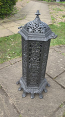 Vintage Cast Iron Paraffin Lamp Heater