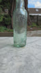 P.Dowd, Manchester Antique Aqua Glass Bottle - Vintage Glass Bottle