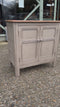 Small Grey Taupe Ercol Cupboard Cabinet Sideboard
