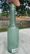 Goodall Backhouse & Co Antique Aqua Blue Opaque Glass Bottle - Vintage Glass Bottle