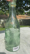 James Simpson, Hebden, Bristol Antique Aqua Green Glass Bottle - Vintage Glass Bottle