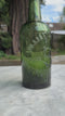 William Stretch Ltd, Uttoxeter, Antique Green Glass Bottle - Vintage Glass Bottle