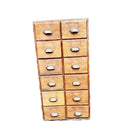 Vintage Office Multi Drawer Filing Cabinet Chest of Drawers