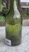 J. Pratt & Son, Antique Green Glass Bottle - Vintage Glass Bottle