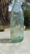 E. Wriglesworth & Co. Antique Aqua Blue Glass Bottle - Vintage Glass Bottle