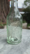 John Seddon, Gravel Hole Spa Antique Aqua Glass Bottle - Vintage Glass Bottle