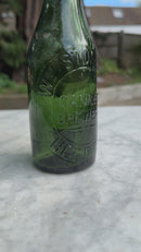 Cannon Brewery, Wm Stones, Sheffield, Antique Green Glass Bottle - Vintage Glass Bottle