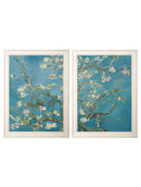 Quality Glass Fronted Framed Print, Almond Blossom - Vincent Van Gogh Set of 2 Prints Framed Wall Art PictureVintage Frog T/AFramed Print