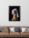 Quality Glass Fronted Framed Print, c.1665 Girl with a Pearl Earring J Vermeer Framed Wall Art PictureVintage Frog T/AFramed Print
