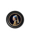 Quality Glass Fronted Framed Print, c.1665 Girl with a Pearl Earring - Round Frame J Vermeer Framed Wall Art PictureVintage Frog T/AFramed Print