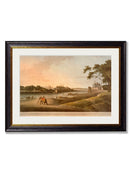 Quality Glass Fronted Framed Print, c.1802 Lucnow Taken From the Opposite Bank of the River Goomty Framed Wall Art PictureVintage Frog T/AFramed Print