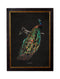 Quality Glass Fronted Framed Print, c.1847 Peacocks - Dark Framed Wall Art PictureVintage Frog T/AFramed Print