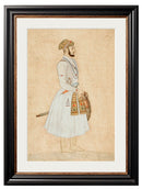 Quality Glass Fronted Framed Print, Mughals Framed Wall Art PictureVintage Frog T/AFramed Print