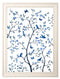 Quality Glass Fronted Framed Print, Tree of Life Blue & White Set of 2 Framed Wall Art PictureVintage Frog T/AFramed Print