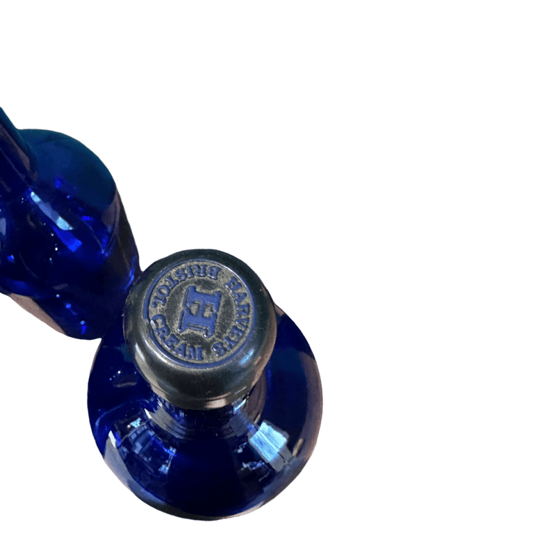 Selection of 6 Blue Coloured BottlesVintage Frog