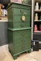 Vintage Chest on Chest Painted In Small & Co Furniture Paint shade Dartmoor Deep PaintVintage Frog