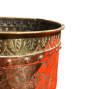 Vintage Copper Coal Bucket With Lion Head HandlesVintage Frog