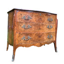 20th Century Reproduction Marble Topped Louis XVI Style Bureau / Chest of DrawersVintage Frog