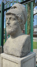 Bust of Pericles Head - Stone Garden Decor