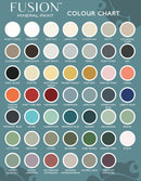 Fusion Mineral Paint Colour Chart. Full Updated Fusion Colour List Chart Palette. Uk Stockist Vintage Frog