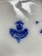 Alfred Meakin Ormonde Bowl Basin & Pitcher Royal Semi Porcelain England BlueVintage FrogFurniture