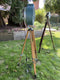 Angled Standard Lamp, Bullfinch Lamp On Vintage Surveyors TripodVintage FrogVintage Item